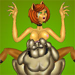 Sex game: Felatia Alien Sex