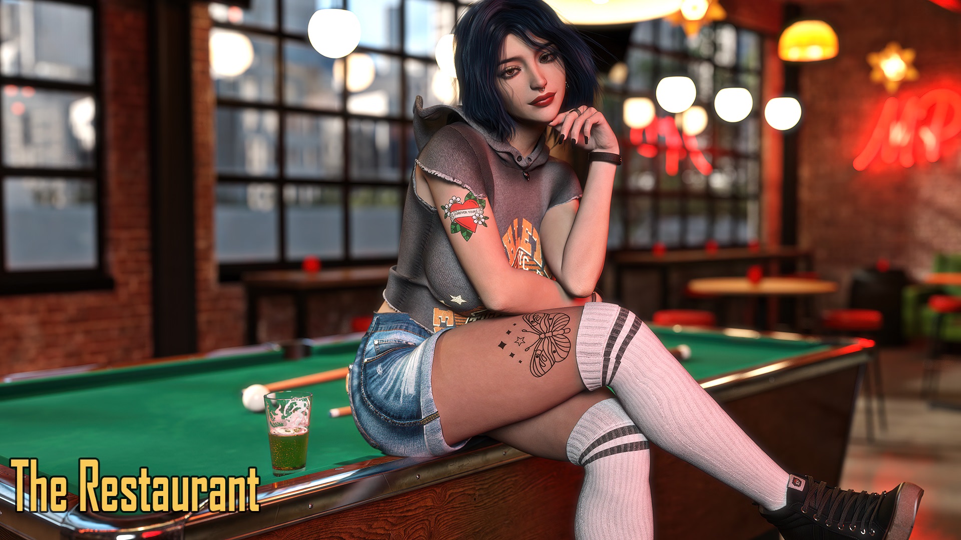 The Restaurant adult game