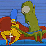 150px x 150px - Marge Simpson and Alien - sex games