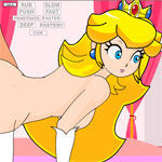 Peach Goes Anal